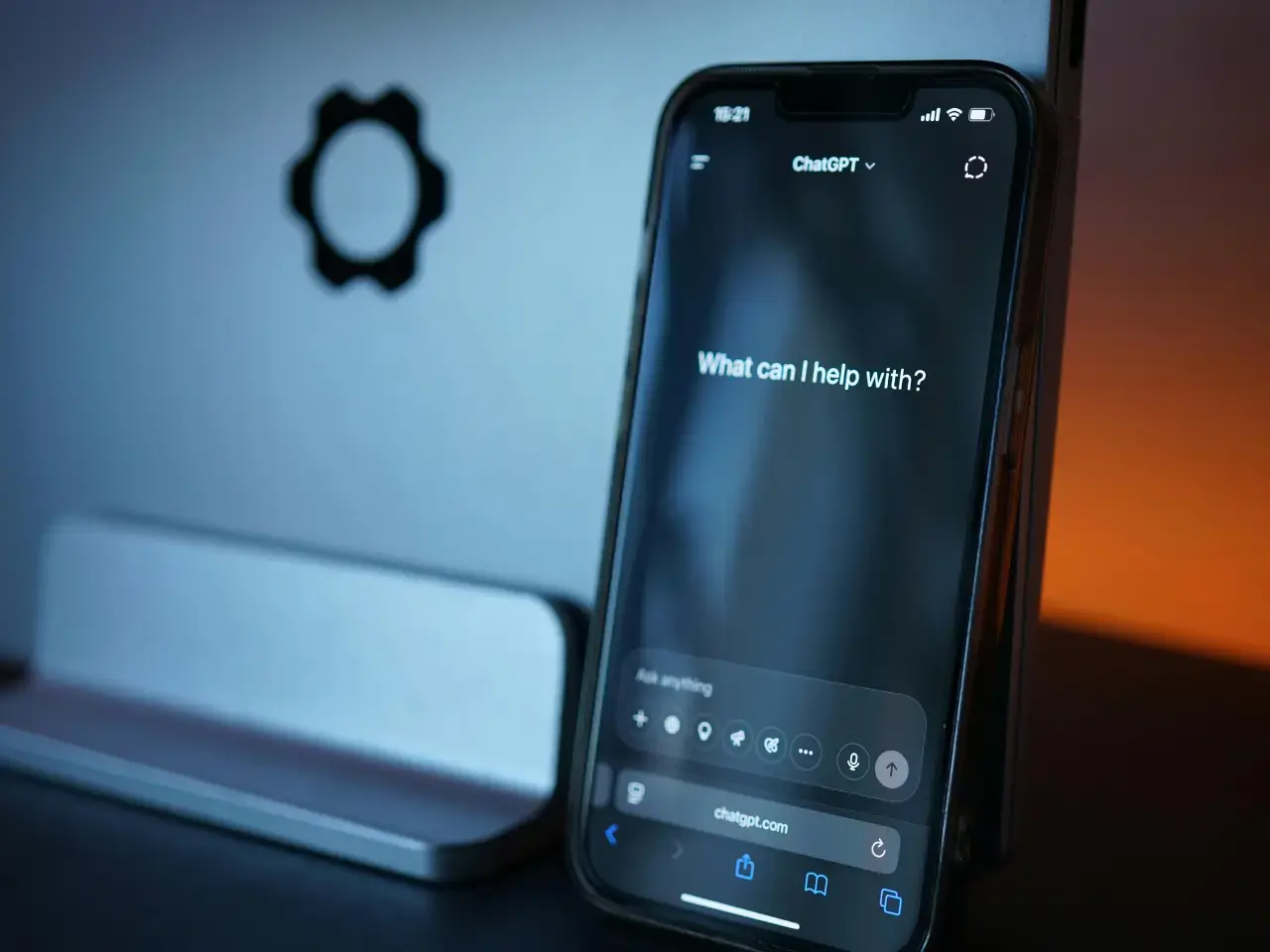 AI language assistant interface illustrating how ChatGPT processes and generates translated text.