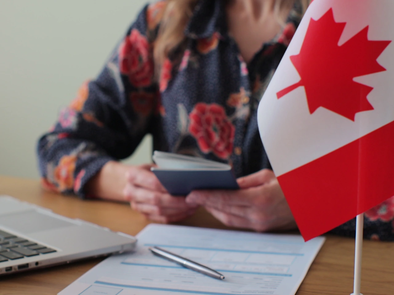 Reviewing eligibility documents for Canadian citizenship by descent.