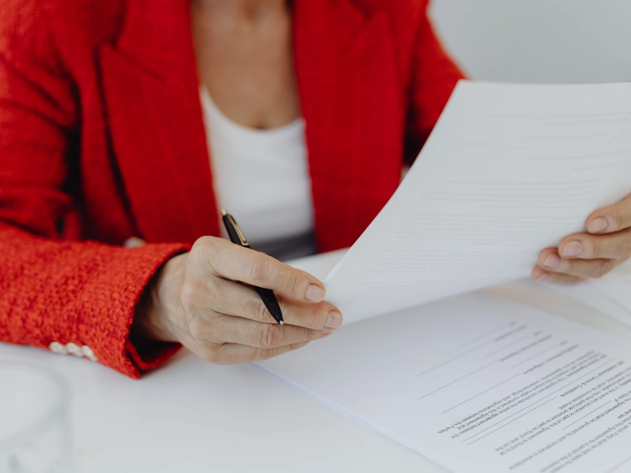 Reviewing supporting documents before submitting a Proof of Citizenship application.