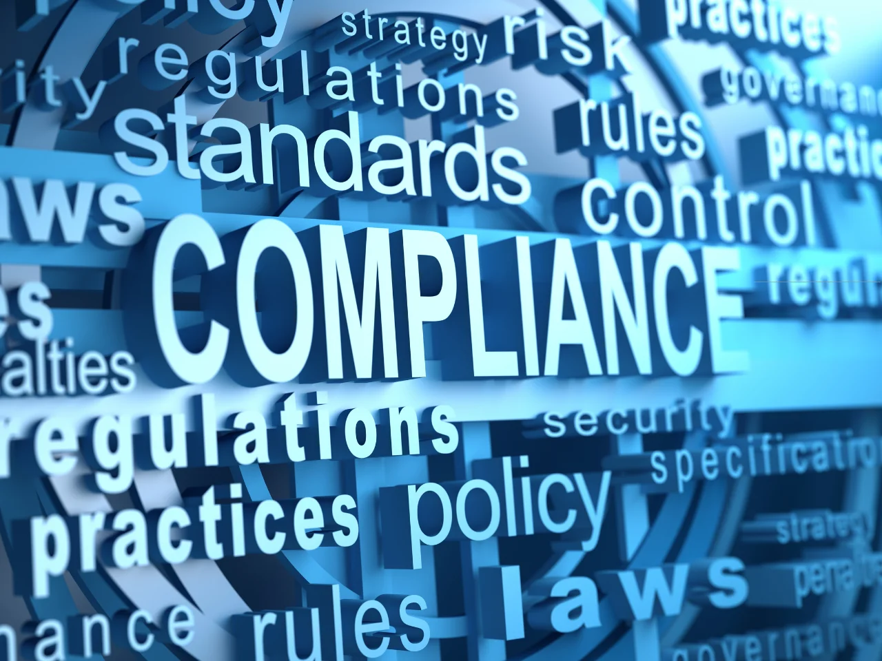 Business compliance concept illustrating CASL compliance, regulations, and standards for Canadian email marketing.
