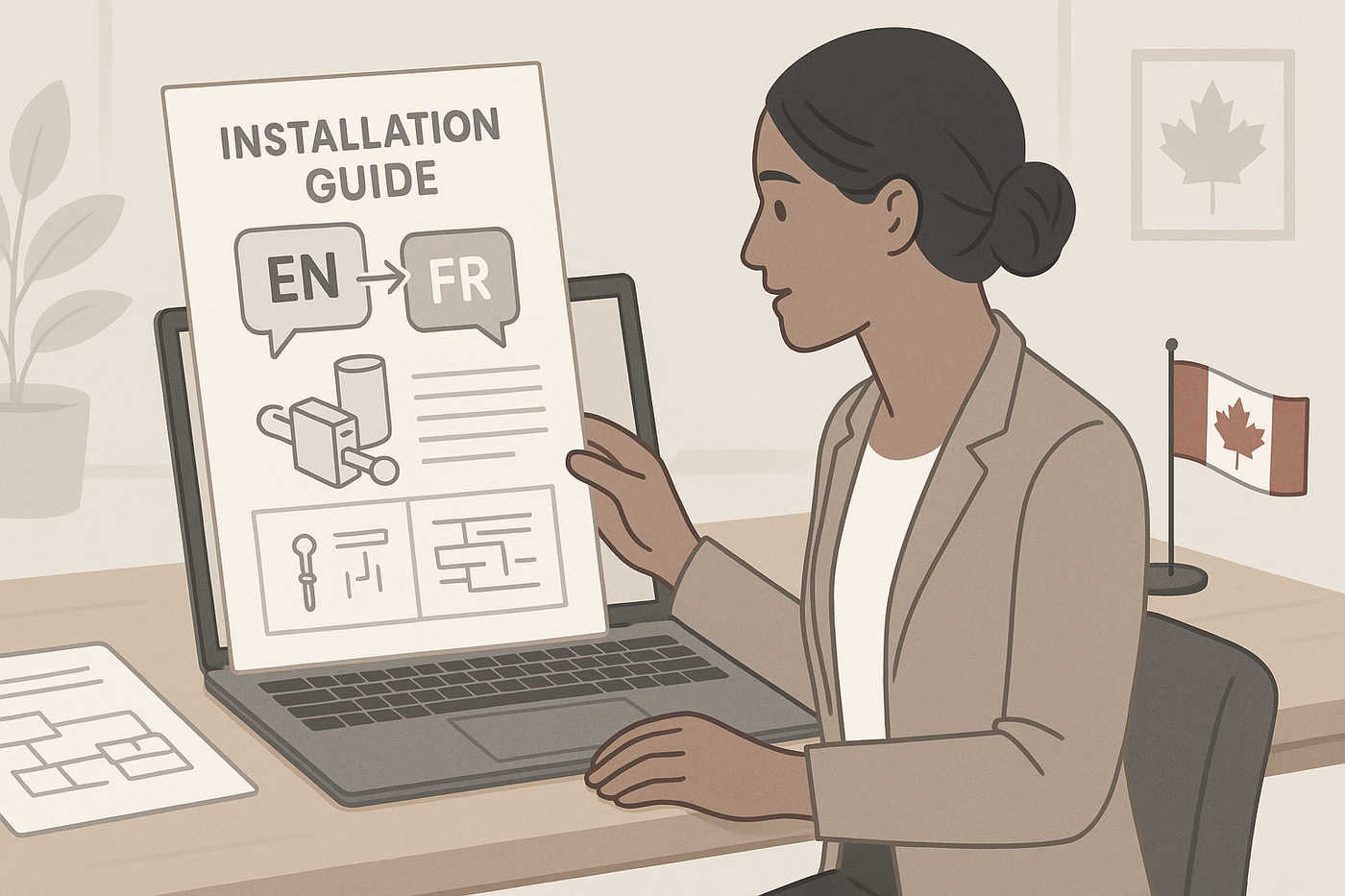 Technical Translations for a New Product Installation Guide
