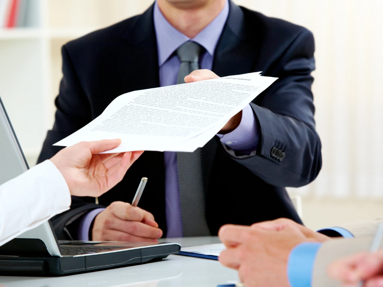 Submitting certified documents to meet official application requirements