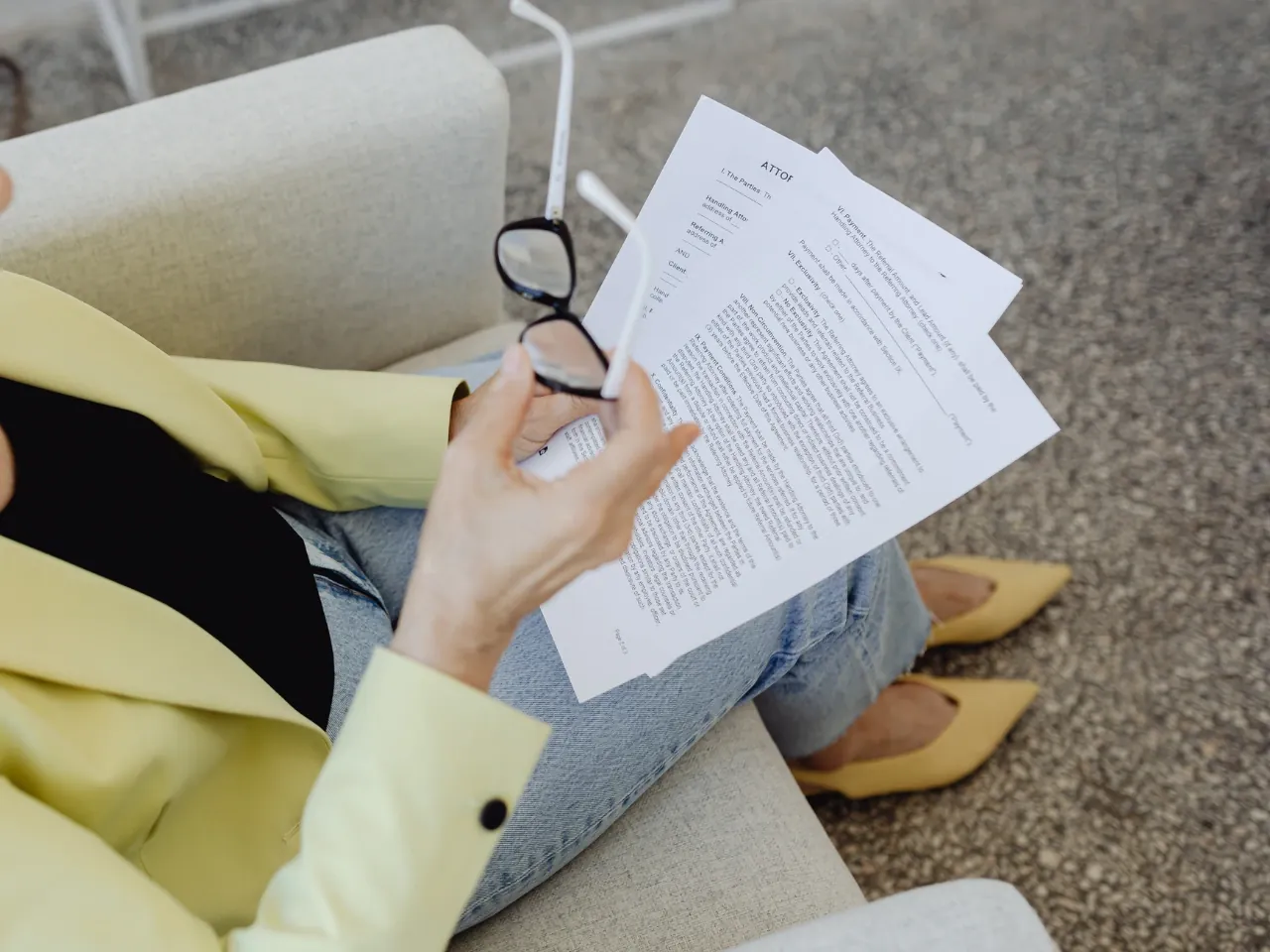 Reviewing official documents before obtaining a certified true copy